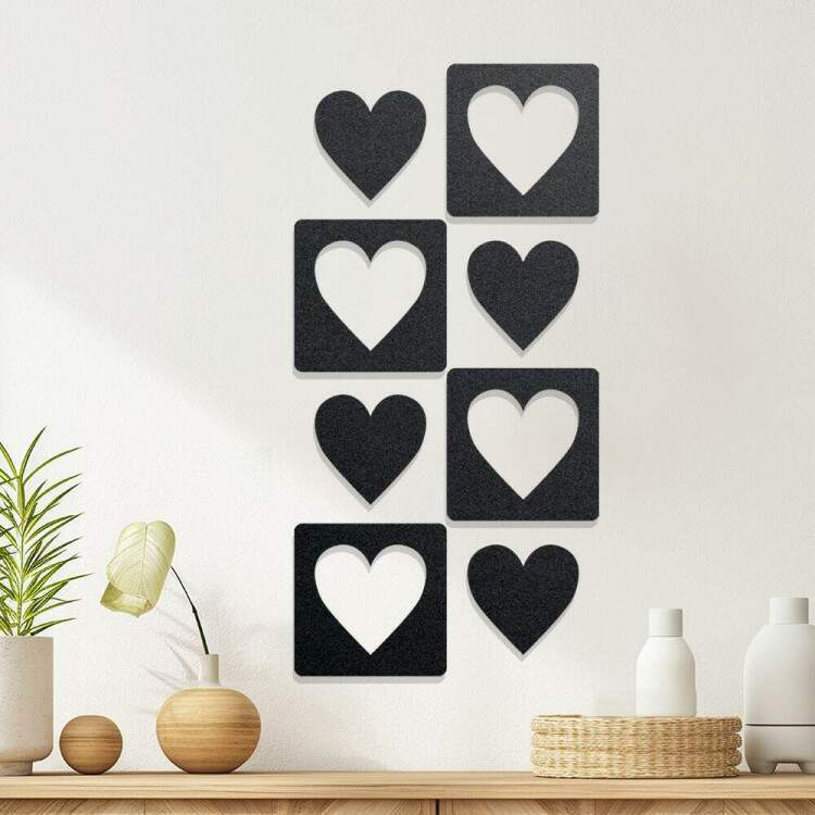 Quadro Decorativo Vazado Coraes