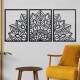 Kit Quadro Decorativo Vazado Metade da Mandala