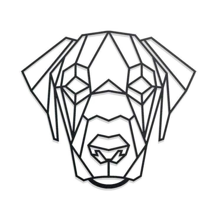 Quadro Decorativo Vazado Cachorro
