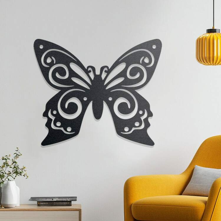 Quadro Decorativo Vazado Borboleta