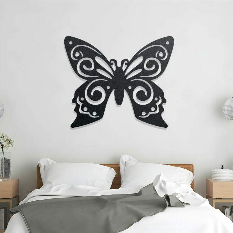 Quadro Decorativo Vazado Borboleta