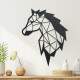 Quadro Decorativo Vazado Cavalo Geom�trico