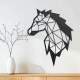 Quadro Decorativo Vazado Cavalo Geom�trico