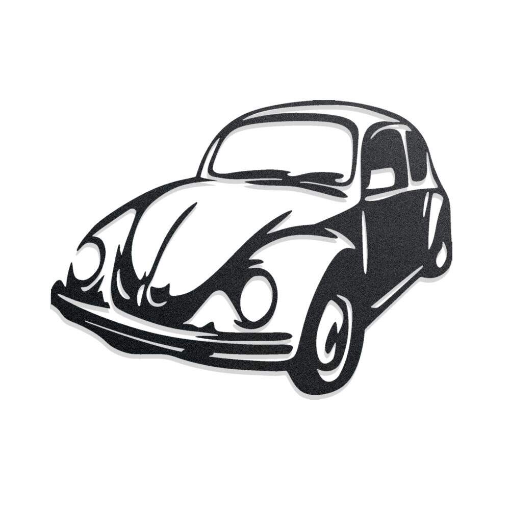 Quadro Decorativo Vazado Fusca