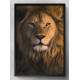 Quadro Decorativo Face do Le�o 02