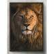 Quadro Decorativo Face do Le�o 02