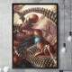 Quadro Decorativo Homem Aranha e Dr Octopus