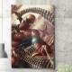 Quadro Decorativo Homem Aranha e Dr Octopus