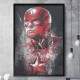 Quadro Decorativo Vingadores Capit�o America Vermelho