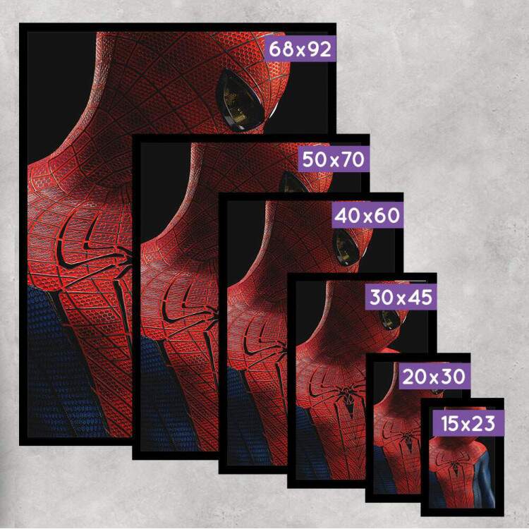 Quadro Decorativo O Espetacular Homem Aranha Uniforme