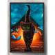 Quadro Decorativo Gato e Borboletas