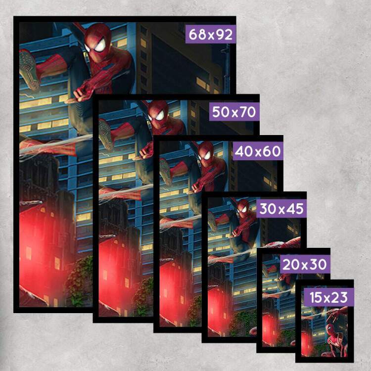 Kit 3 Quadros Decorativos Homem Aranha No Way Home