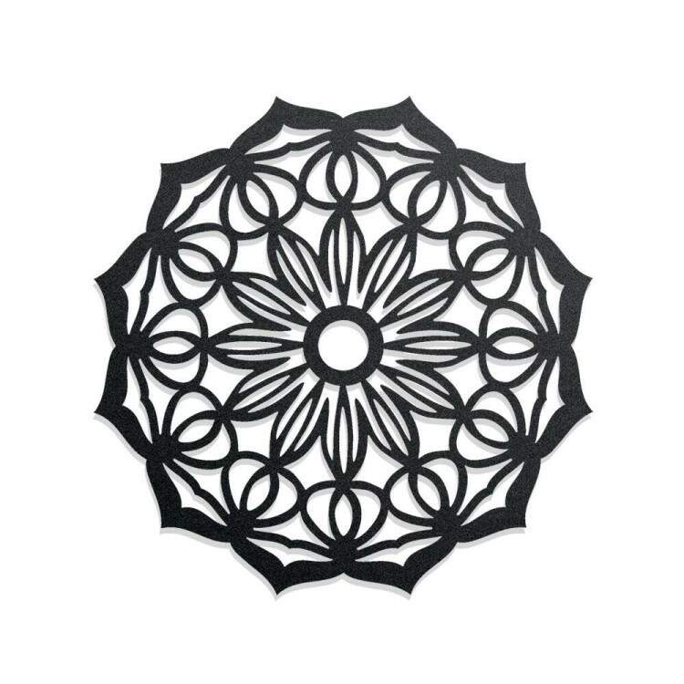 Quadro Decorativo Vazado Mandala 03