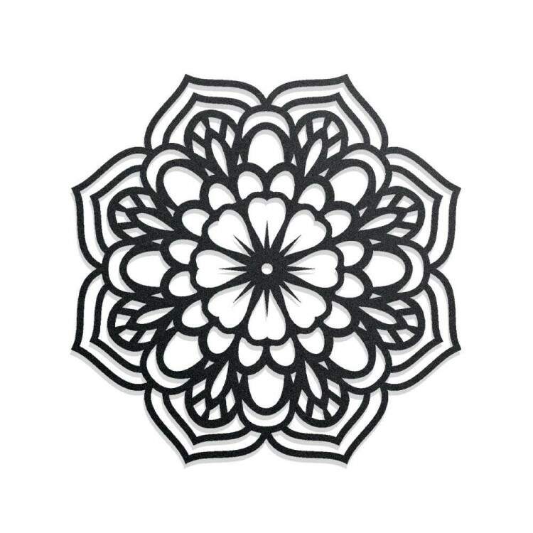 Quadro Decorativo Vazado Mandala 05