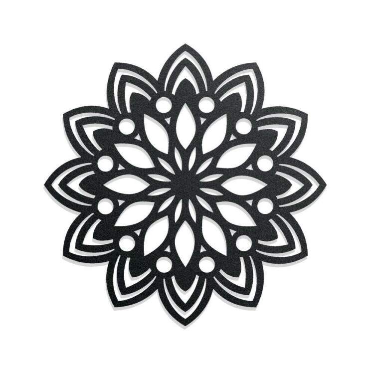 Quadro Decorativo Vazado Mandala Simples