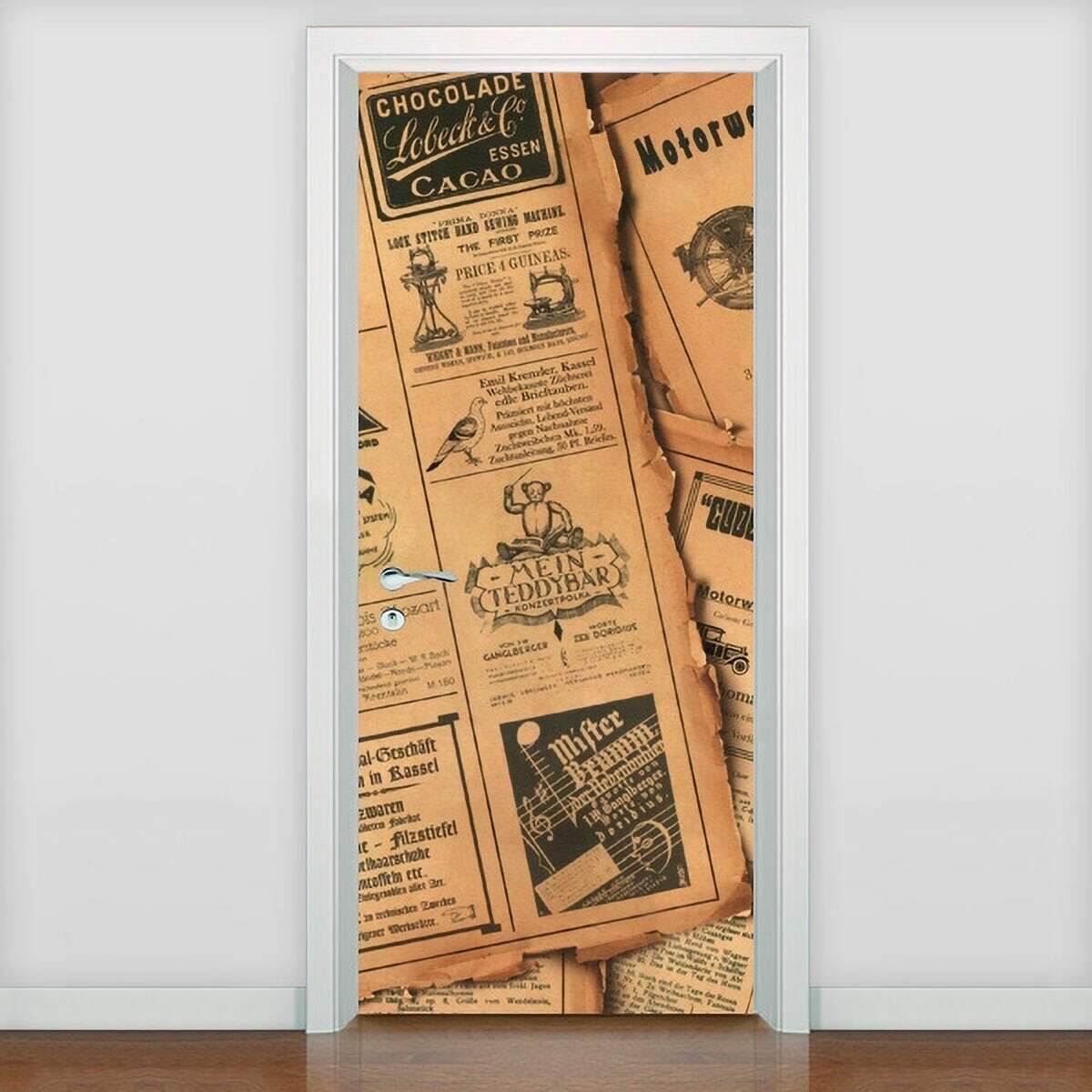 Adesivo para Porta Jornal 3