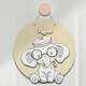 Enfeite de Porta Maternidade Elefantinho Baby com �culos