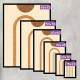 Kit 3 Quadros Decorativos Geom�trico Arte Moderna