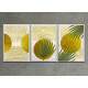 Kit 3 Quadros Decorativos Geom�trico Arte Moderna 07