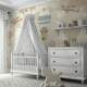 Papel de Parede Animas Baby de Bicicleta e Bal�es 3D