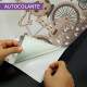 Papel de Parede Animas Baby de Bicicleta e Bal�es 3D