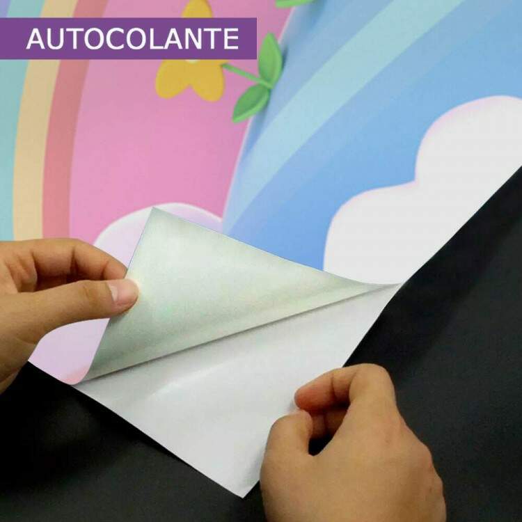 Papel de Parede Arco-ris na Nuvem MP
