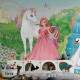 Papel de Parede Princesa e Unic�rnio MP