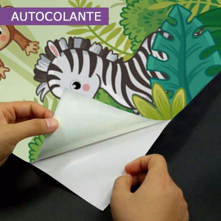 Papel de Parede Safri Macaquinho e Leo MP