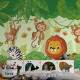 Papel de Parede Saf�ri Macaquinho e Le�o MP
