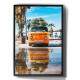 Quadro Decorativo Kombi Laranja