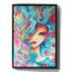 Quadro Decorativo Abstrato Menina Aquarela