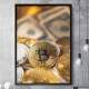 Quadro Decorativo Moedas BitCoin