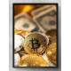 Quadro Decorativo Moedas BitCoin