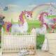 Papel de Parede Unic�rnios no Jardim MP