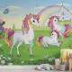 Papel de Parede Unic�rnios no Jardim MP
