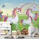 Papel de Parede Unic�rnios no Jardim MP