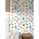 Papel de Parede Animal Print Dogs e Cat Patas e Ossinhos