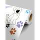 Papel de Parede Animal Print Dogs e Cat Patas e Ossinhos