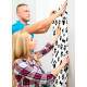 Papel de Parede Animal Print Dogs Patas e Ossinhos PB