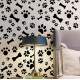 Papel de Parede Animal Print Dogs Patas e Ossinhos PB