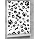 Papel de Parede Animal Print Dogs Patas e Ossinhos PB