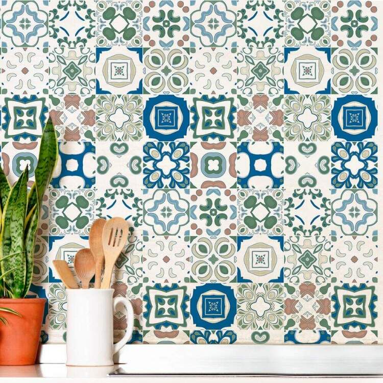 Papel de Parede - Azulejo - Mod 14