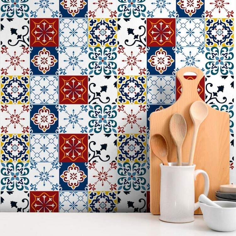 Papel de Parede - Azulejo - Mod 17