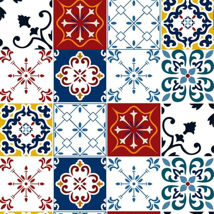 Papel de Parede - Azulejo - Mod 17