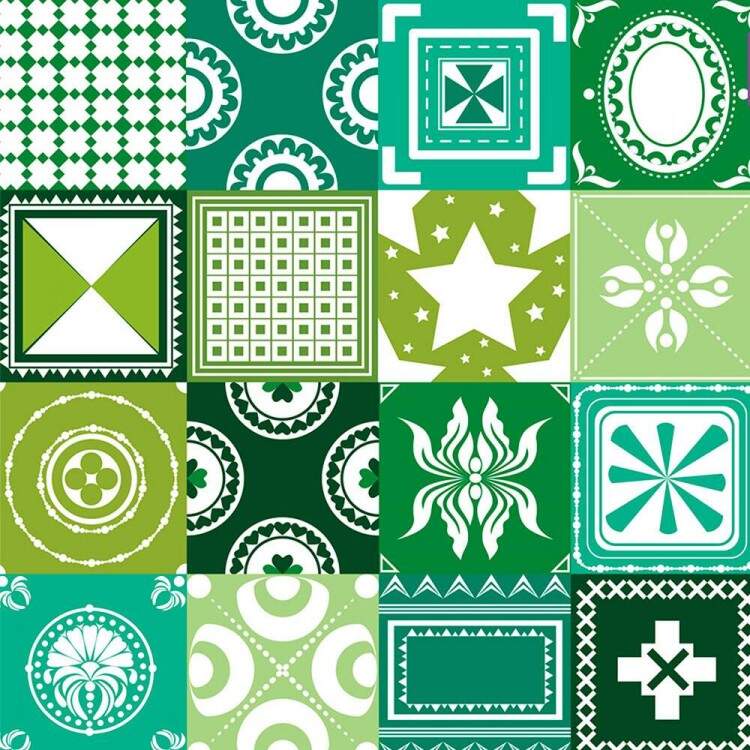 Papel de Parede - Azulejo - Mod 19