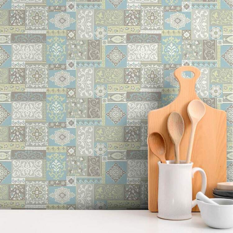 Papel de Parede - Azulejo - Mod 26