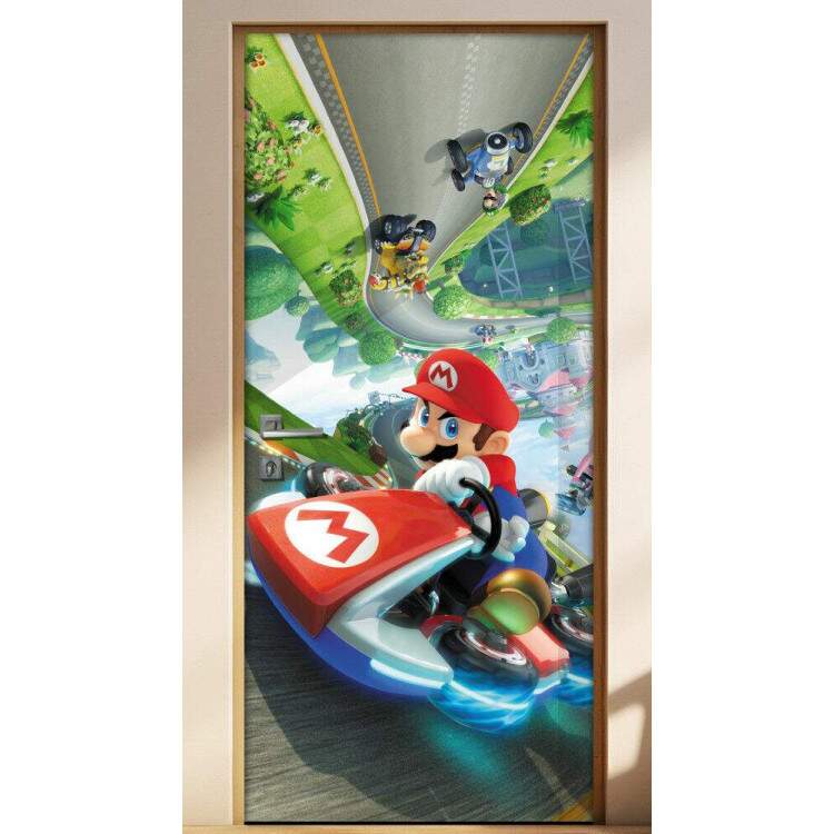 Adesivo para Porta Super Mario Kart Mod. 2