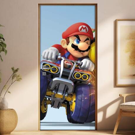Adesivo para Porta Super Mario Kart Mod.3