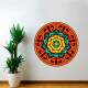 Adesivo de Parede Mandala Colorida 19