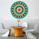 Adesivo de Parede Mandala Colorida 22